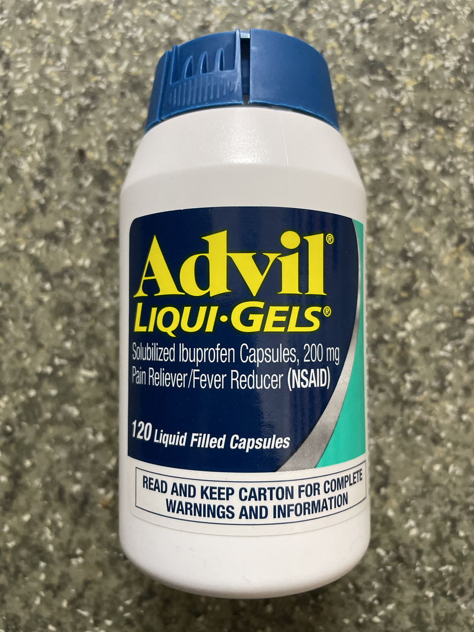 Адвіл Advil Liqui-Gels 120 gels