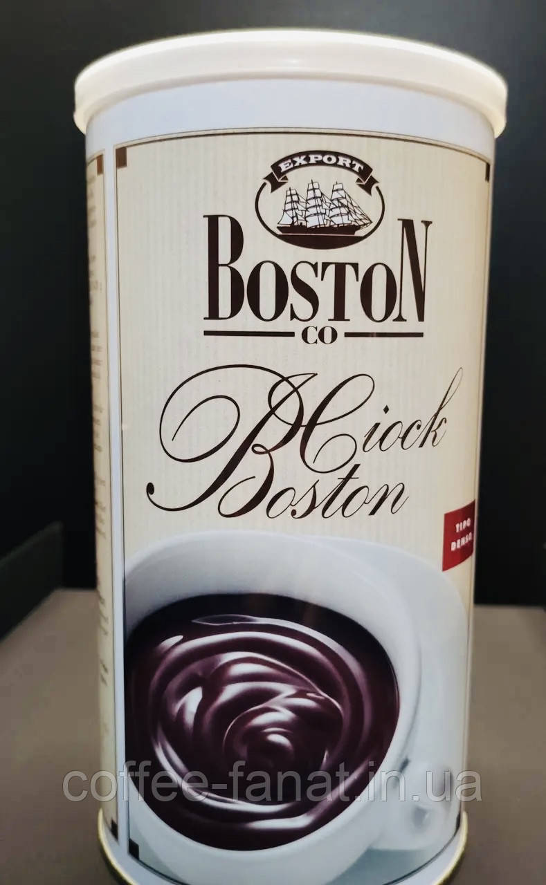 Гарячий Шоколад Boston 1кг у банці, шоколад Бостон 1000 г Італія