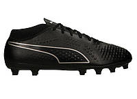 Футбольные бутсы Puma One 4 Syn FG (чёрный/серый) 104749-02 Размер EU: 45