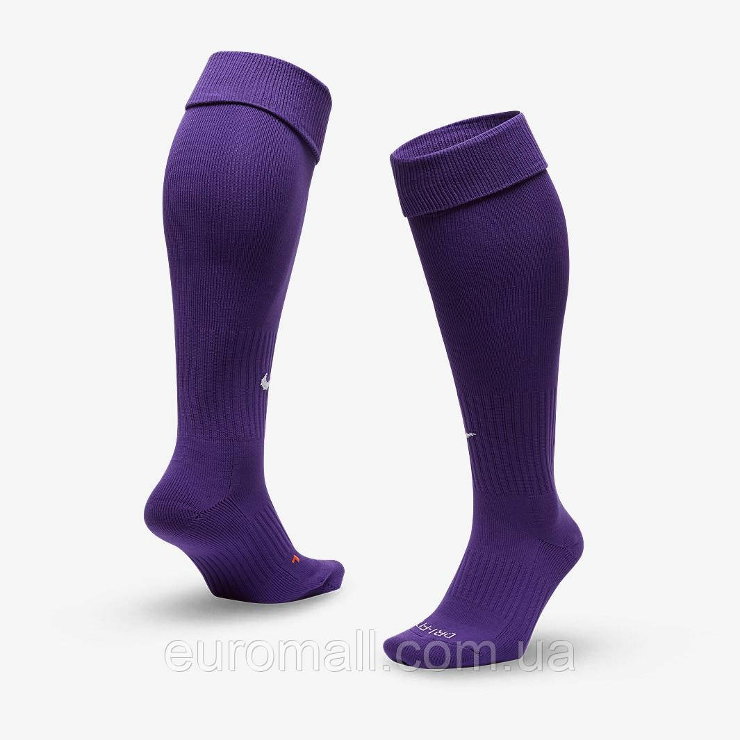Футбольні гетри Nike DRI-FIT Classic II Cush Over The Calf Team (фіолетовий/біла емблема) SX5728-545 Розмір