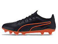 Футбольные бутсы Puma King Pro FG (чёрный/оранжевый) 105608-06 Размер EU: 44