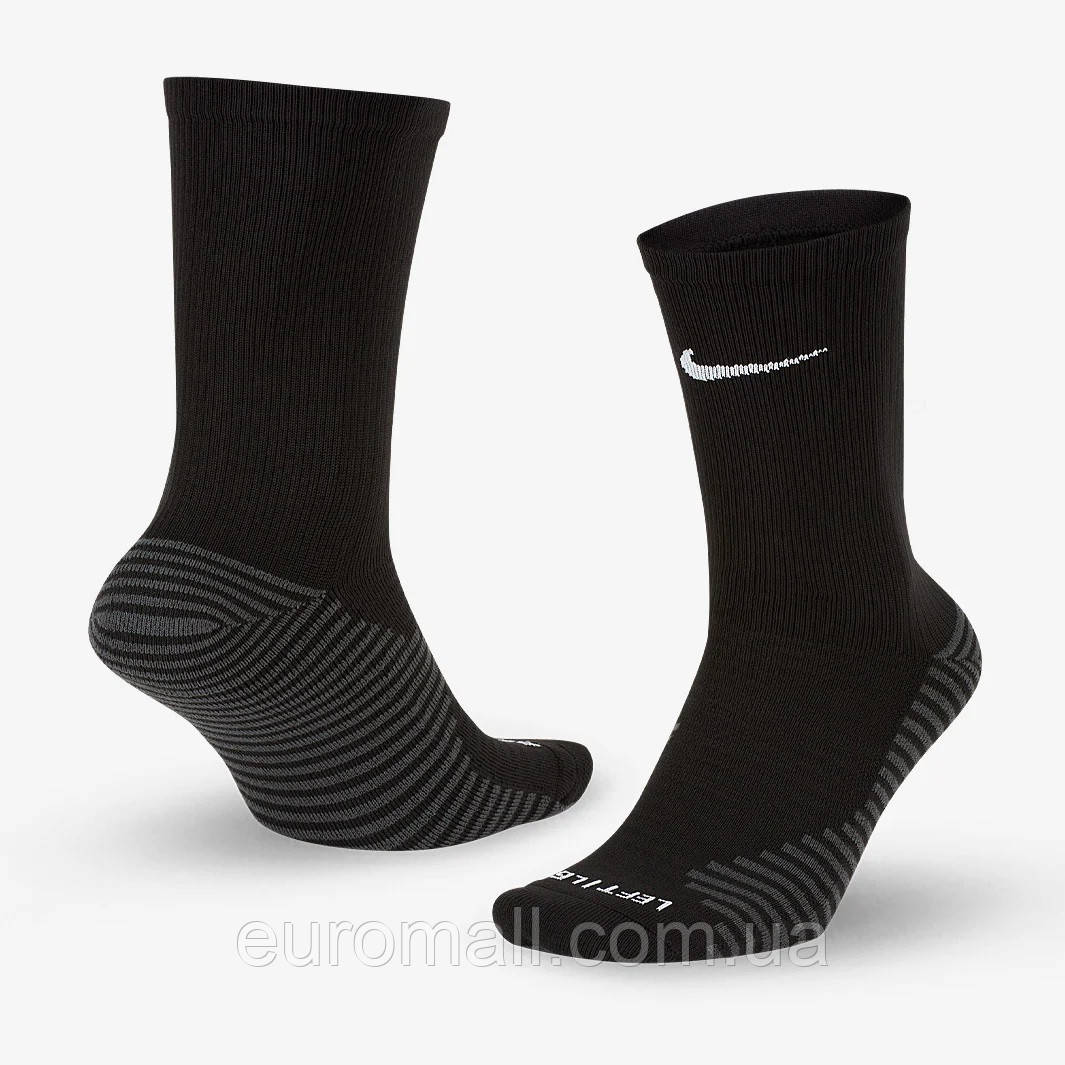 Тренувальні шкарпетки Nike Squad 21 Crew Sock (чорний/біла емблема) SK0030-010 Розмір EU: 34-38