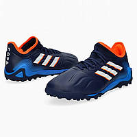 Сороконожки adidas Copa Sense.3 TF (тёмно-синий/голубой/оранжевый) GW4964 Размер EU: 45