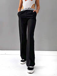 Жіночі стильні брюки Батал