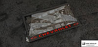 Рамка номерного знака USA с логотипом и надписью "Chevrolet"