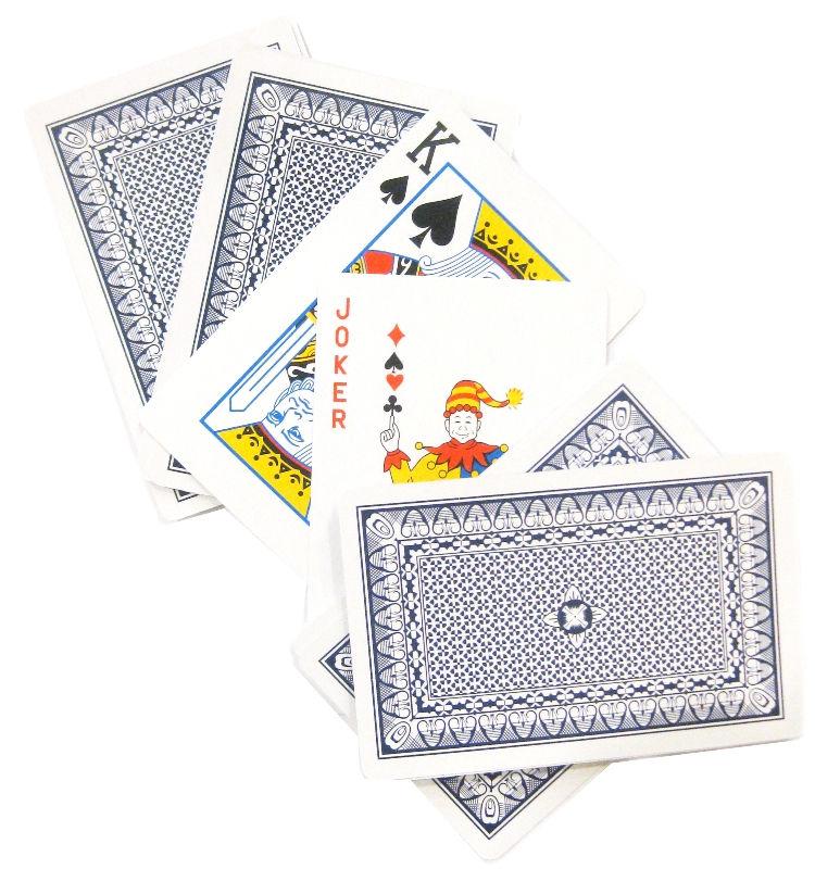 Карти гральні 1колода 54к, POKER Clear Washable Y020/251