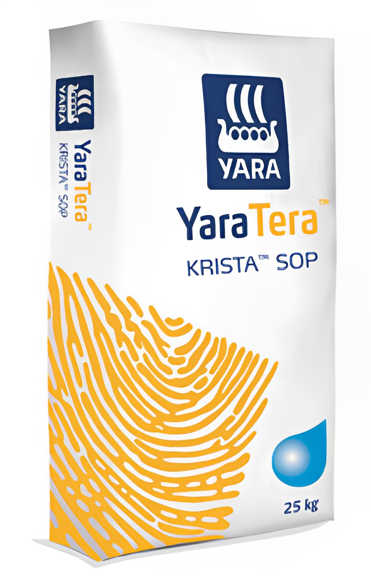 Cульфат калію Yara Tera Krista SOP водорозчинний 25 кг