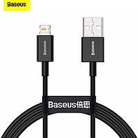 Кабель Baseus USB Lightning 2 метра 2.4A Superior Black CALYS-C01