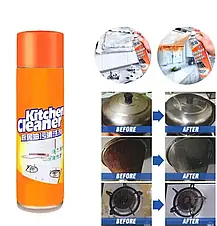Очисник для кухні Kitchen Cleaner 500 мл, Універсальний очисник для кухні, Універсальний пінний очисник, фото 5
