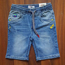 Дитячі джинсові шорти для хлопчика  F-26- mini!! Венгрія. 4-10 р.