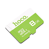 Карта памяти Hoco TF MicroSDHC 8GB high speed зеленая