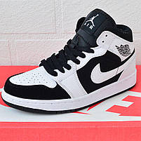 Модні кроссівки Nike Air Jordan 1 Retro жіночі. Класне жіноче взуття Найк Аір Джордан 1 Ретро., фото 3