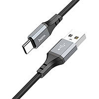 Кабель Hoco X86 USB to Type-C 1m черный