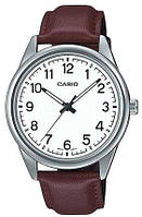 Часы с кварцевым механизмом Casio MTP-V005L-7B4 с кожаным ремешком