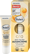 Крем для шкіри навколо очей з  Q10 Balea Augencreme Q10 Anti-Falten  15мл