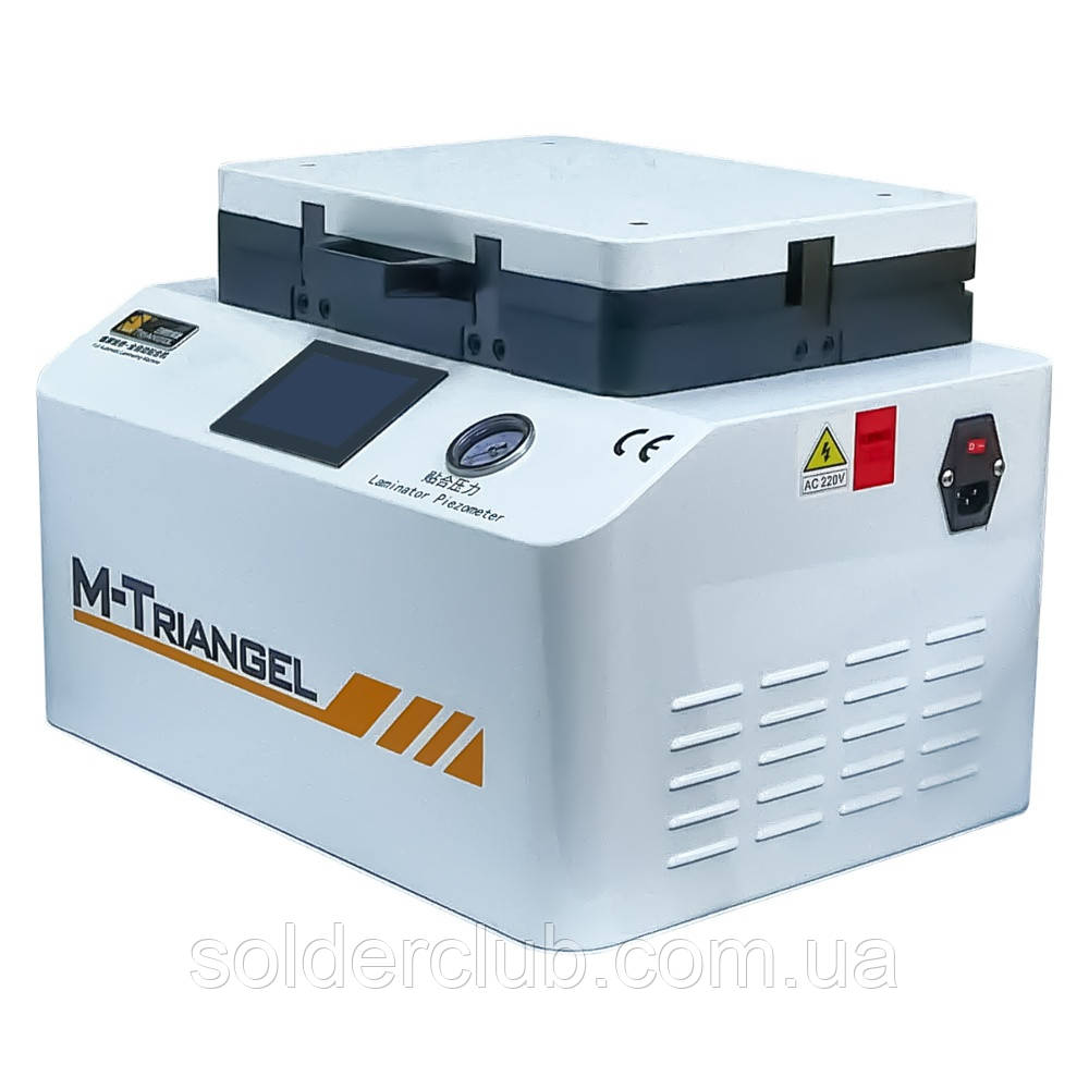 Аппарат с вакуумным ламинатором и автоклавом M-Triangel MT-12 со встроенным насосом, ЖК-дисплеем и сенсорным - фото 1 - id-p1810175586