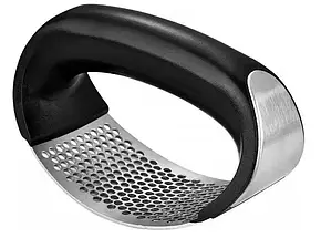 Прес для часнику Garlic Press, очисниця ручна тертка з неіржавкої сталі, фото 4