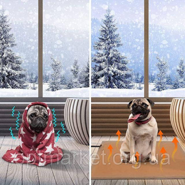 Килимок для обігрівання пташенят 50х325 (обігрівач для курчат, собак та кошенят) 325 Вт, фото 1