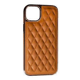 Накладка Puloka Leather Case Apple iPhone 14 Plus, Brown