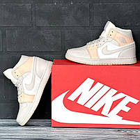 Модні кроссівки Nike Air Jordan 1 Retro жіночі. Класне жіноче взуття Найк Аір Джордан 1 Ретро., фото 5