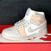 Модні кроссівки Nike Air Jordan 1 Retro жіночі. Класне жіноче взуття Найк Аір Джордан 1 Ретро., фото 8