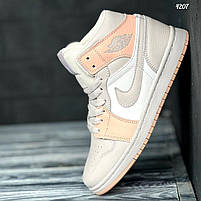 Модні кроссівки Nike Air Jordan 1 Retro жіночі. Класне жіноче взуття Найк Аір Джордан 1 Ретро., фото 11