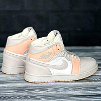 Модні кроссівки Nike Air Jordan 1 Retro жіночі. Класне жіноче взуття Найк Аір Джордан 1 Ретро., фото 7