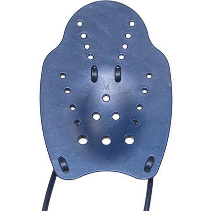 Лопатки для плавання в басейні лопатки на руки гребні Aqua Speed HAND PADDLE сині розмір S, фото 4