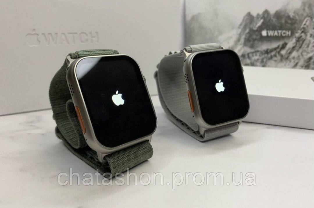 Apple Watch8 Ultra Оригінальна коробка!НОВИНКА 8 серія (49 мм) чорний смарт-годинник
