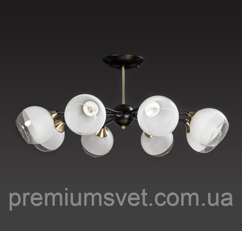 Люстра DW-017/8 BK+AB 680*680*300 (94763)