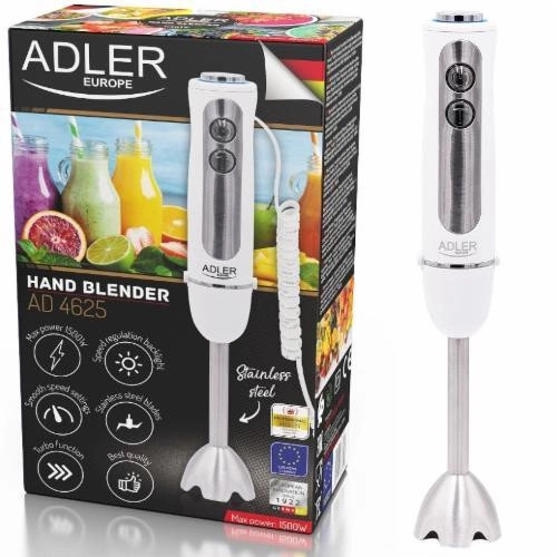 Заглибний блендер Adler AD 4625 white 1500 W Польща, фото 1