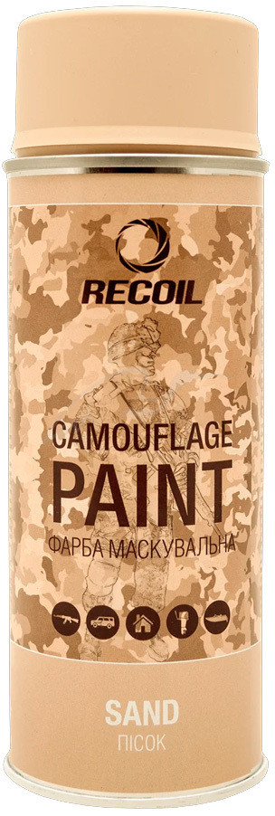 Збройова фарба RecOil Camouflage Paint Spray пісок 400 мл