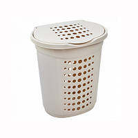 Кошик для білизни 60 л колір Біла Троянда, Альона.