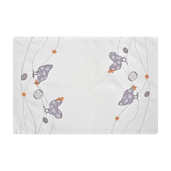 Великодня серветка з вишивкою "Світле свято" Villa Grazia 35×50 см