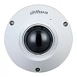 Внутрішня мережива відеокамера з мікрофоном 5 Mп IP- Dahua DH-IPC-EB5541-AS  WizMind Fisheye, фото 2