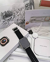 Apple Watch8 Ultra Оригінальна коробка! НАЙКРАЩИЙ подарунок Смарт-годинник 8 серії (49 мм) чорний