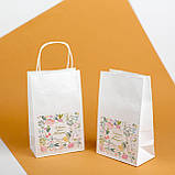 Пакет під подарунок мамі 260*150*350 паперовий подарунковий пакет "Зі святом, дорога Матусю", фото 3