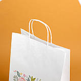 Пакет під подарунок мамі 260*150*350 паперовий подарунковий пакет "Зі святом, дорога Матусю", фото 4