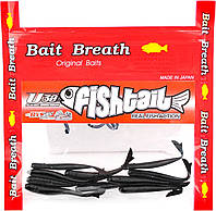 Приманка Bait Breath U30 Fish Tail 2" (10шт.) 003 Solid Black