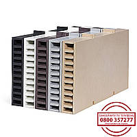 Вентиляційна коробка (елемент) 115мм х 60мм х 10мм Білий