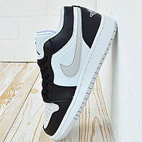 Низькі кроссівки жіночі Nike Air Jordan 1 Retro. Стильне взуття для дівчат Найк Аір Джордан 1 весна осінь., фото 3