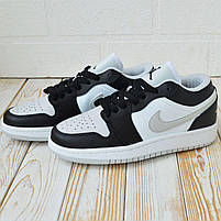 Низькі кроссівки жіночі Nike Air Jordan 1 Retro. Стильне взуття для дівчат Найк Аір Джордан 1 весна осінь., фото 8