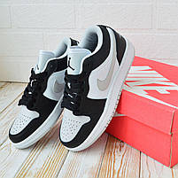 Низькі кроссівки жіночі Nike Air Jordan 1 Retro. Стильне взуття для дівчат Найк Аір Джордан 1 весна осінь., фото 10