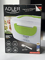 Ланчбокс із підігрівом і ложкою Adler AD 4474 Green