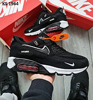 Мужские кроссовки Nike Air Max 90 Cordura Black/White