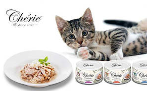 Корм для котів Cherie