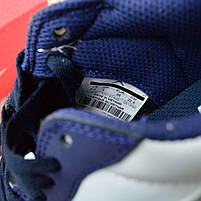 Сині кроссівки жіночі Nike Air Jordan 1 Retro SB. Класне взуття для дівчат Найк Аір Джордан 1 весна осінь., фото 3