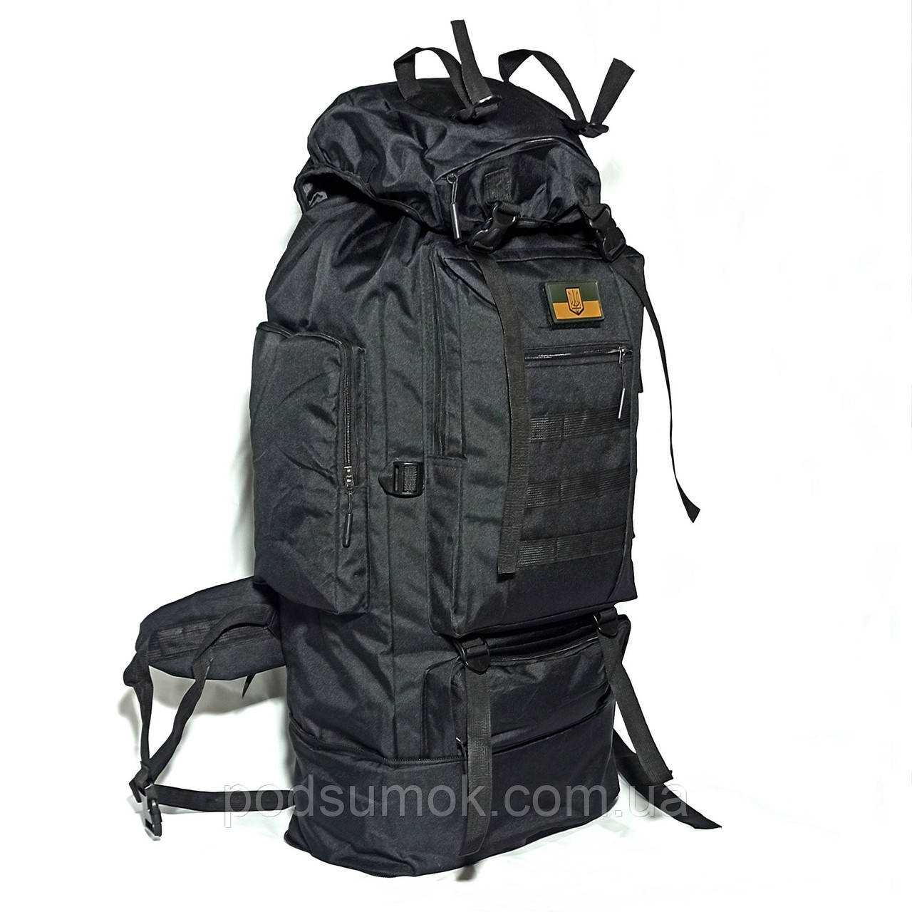 Великий транспортувальний рюкзак 100 л Black