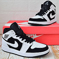 Модні кроссівки Nike Air Jordan 1 Retro жіночі. Класне жіноче взуття Найк Аір Джордан 1 Ретро., фото 5