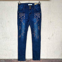 Джинси для дівчинки у стразах ДШ